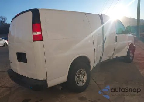 2020 Chevrolet Express Cargo Rwd 2500 Regular Wheelbase Wt z USA, uszkodzony, nr VIN 1GCWGAFG9L1207050